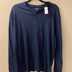 Men’s XL Henley long sleeve